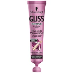 Masque Gliss - SOS Réparation fondamentale - Cheveux très abîmés - 20 ml